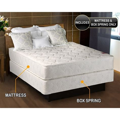 queen mattress box spring set